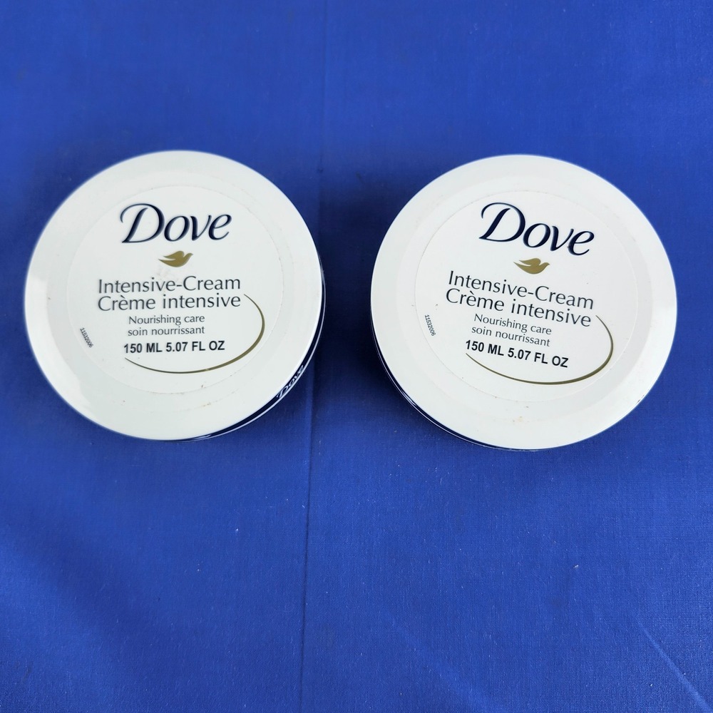 2x‎ Dove Intensive Body Cream Dove Skin Care Moisturizer 5.07 FL OZ.  SEALED!